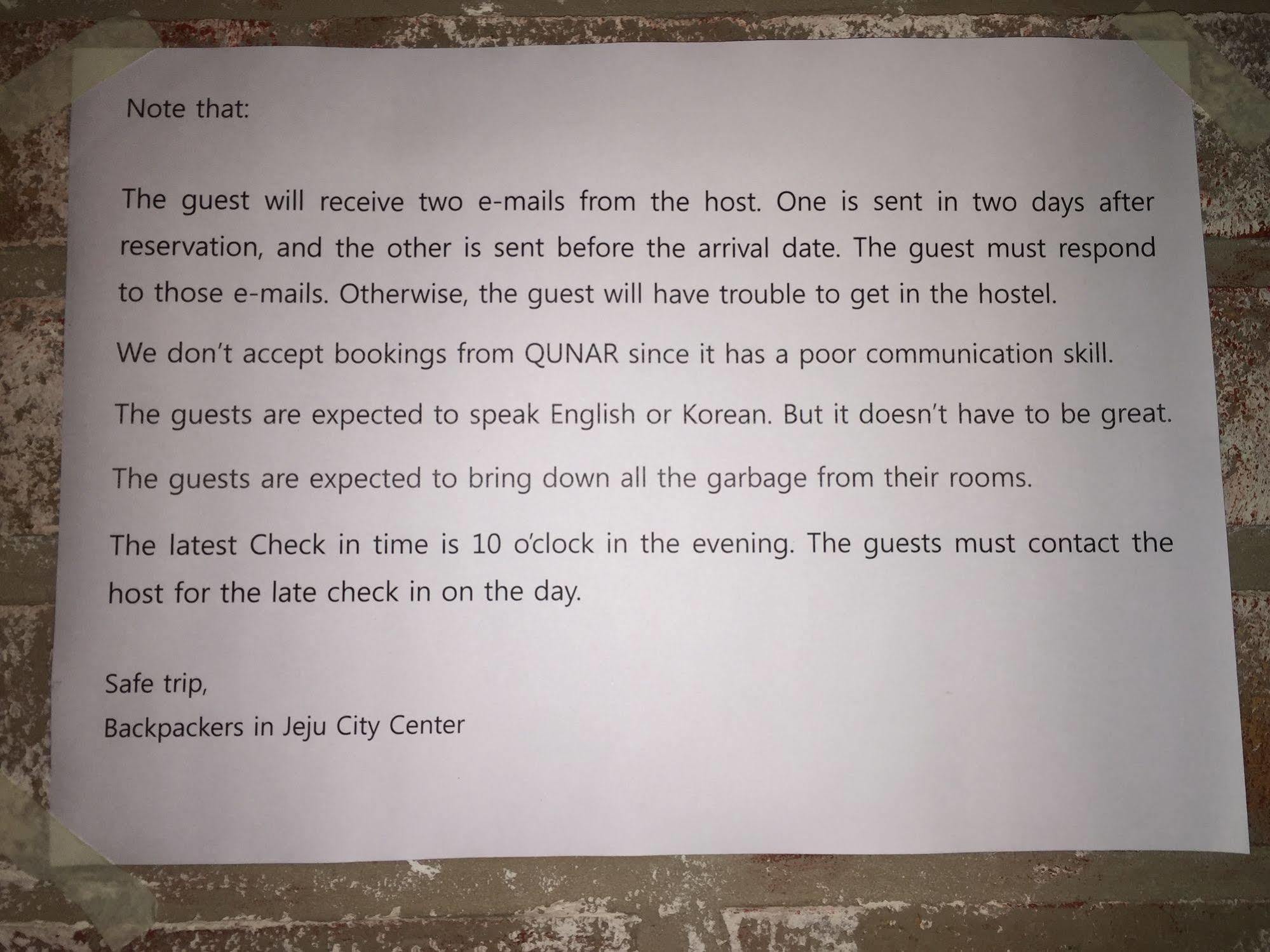 Backpackers In Jeju City Center المظهر الخارجي الصورة